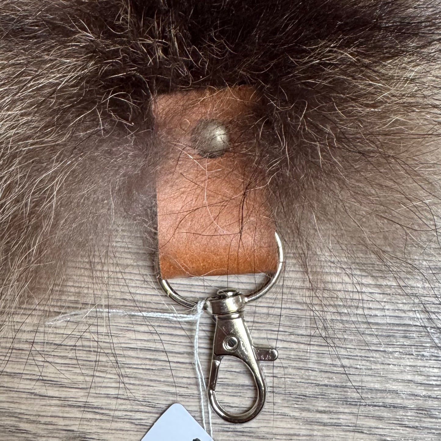 Raccoon tail keychain (103)