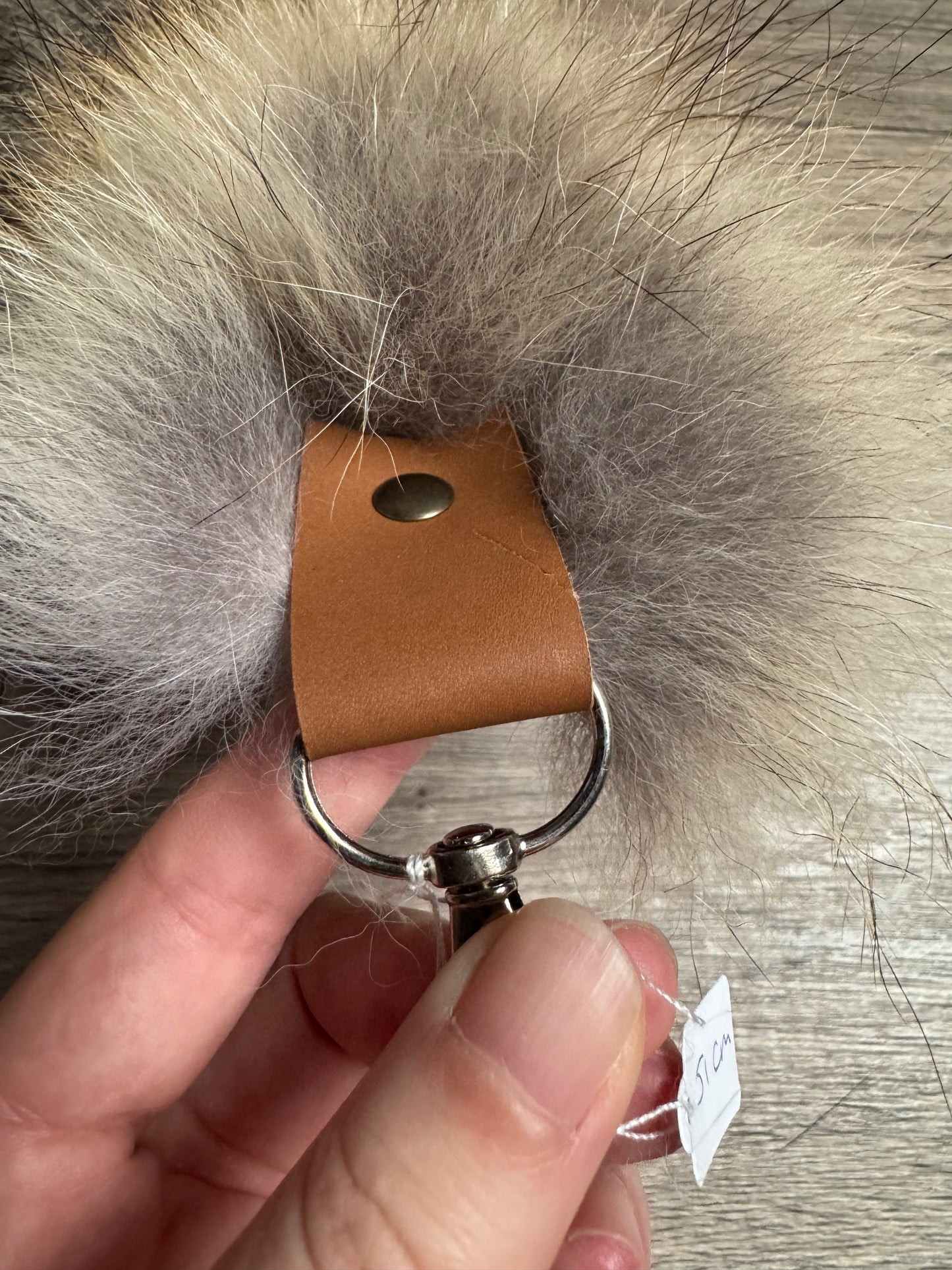 Coyote tail keychain (77)