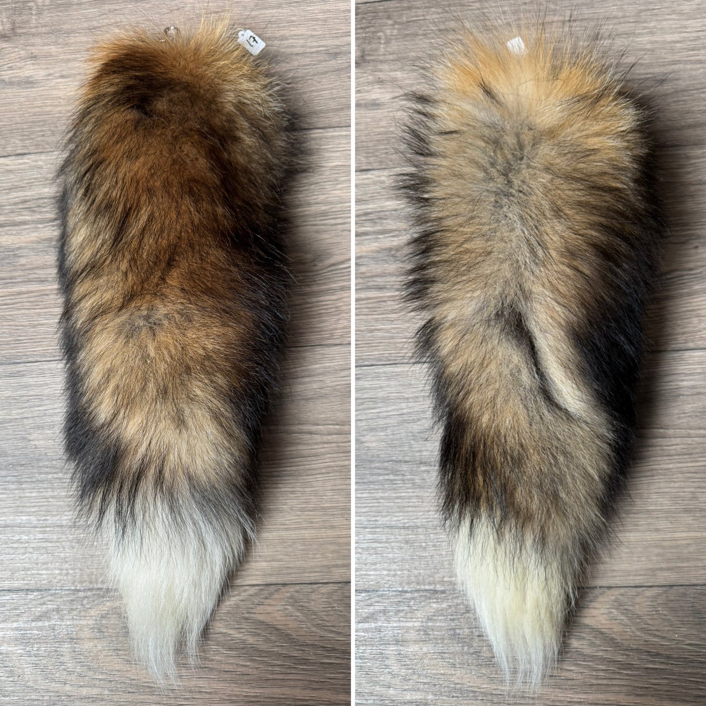 Gold fox tail keychain (17)