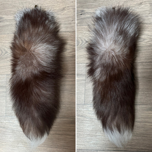 Crystal fox tail keychain (27)