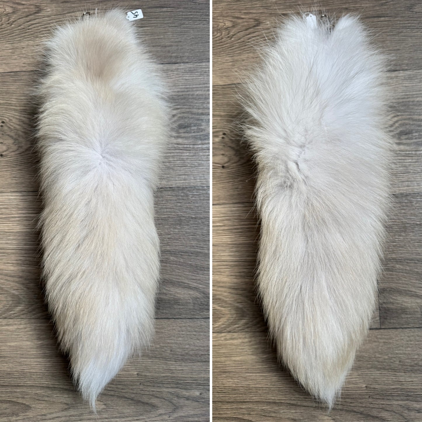 Palomino Frost fox tail keychain (45)