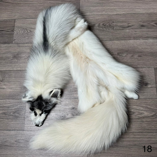 Arctic Marble fox pelt (18)