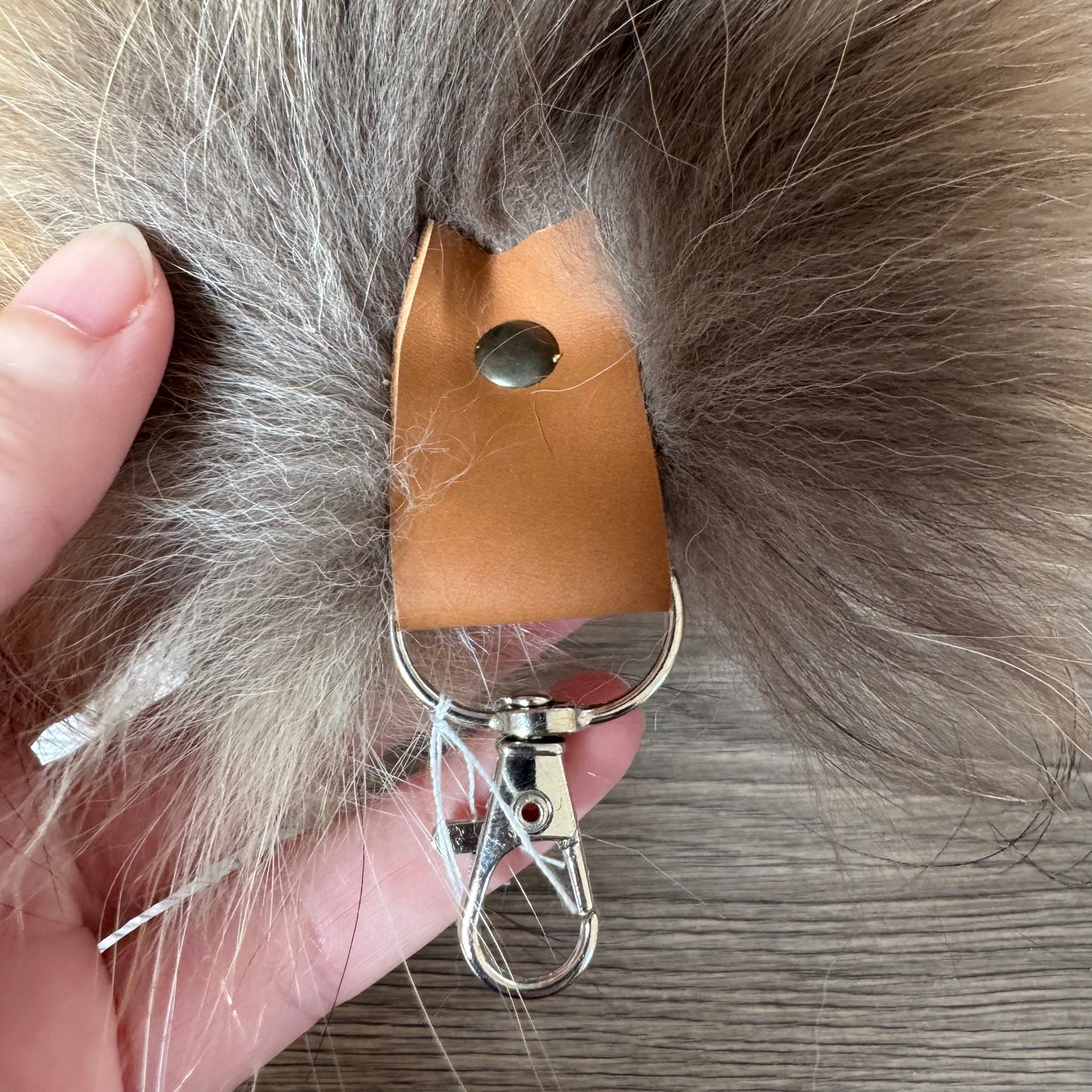 Tanuki tail keychain (62)