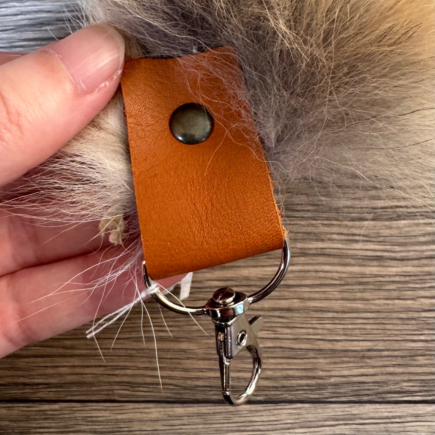 Coyote tail keychain (63)