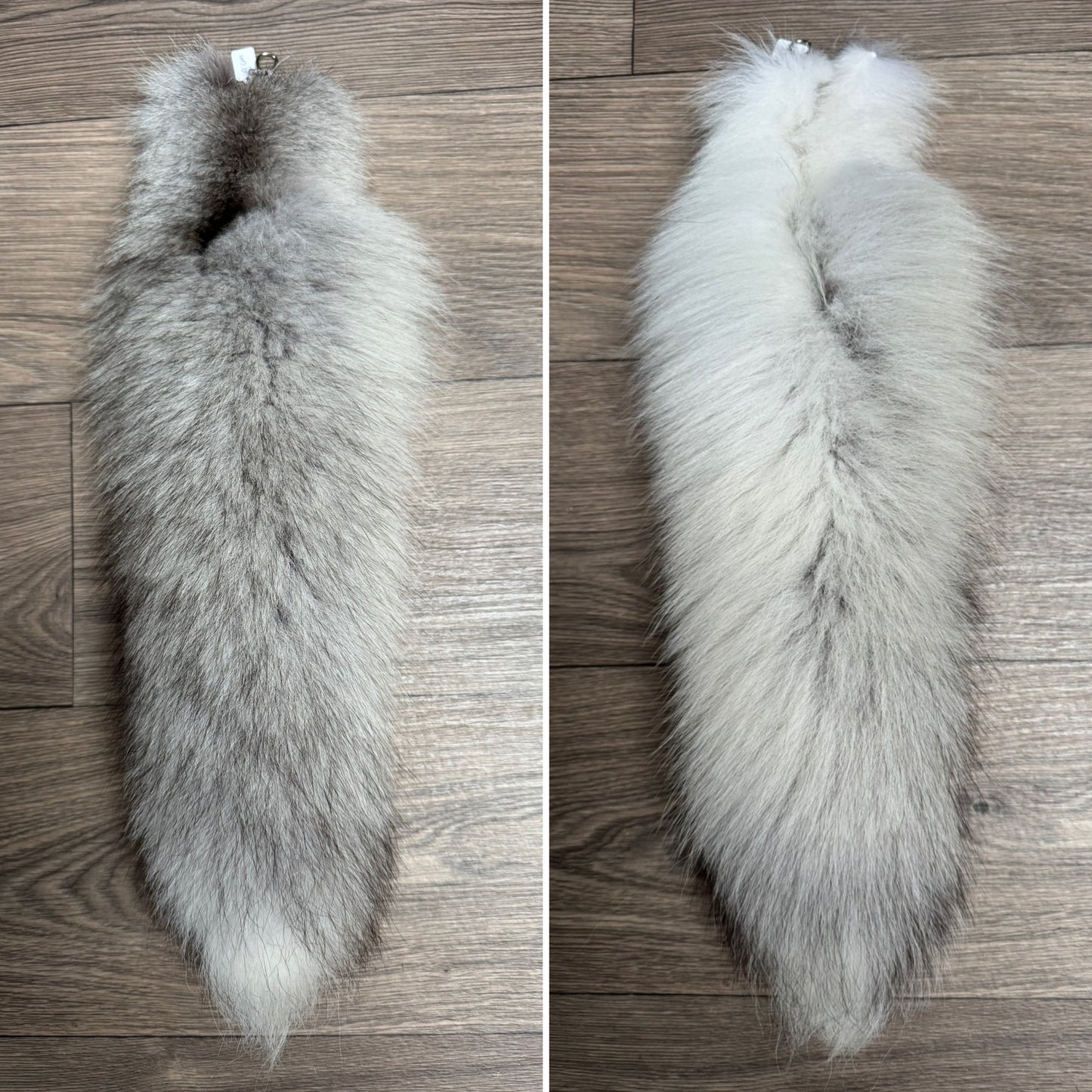 Fawn Light fox tail keychain (115)