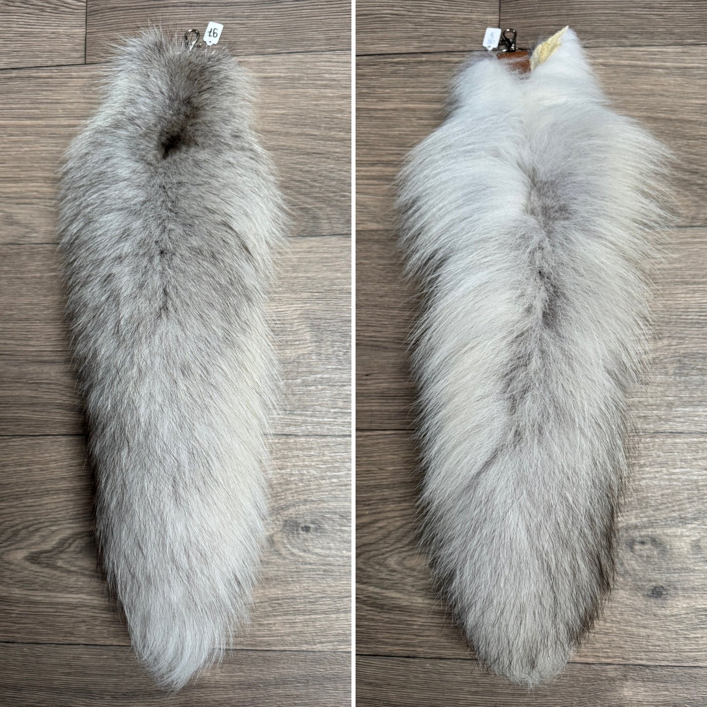 Fawn Light fox tail keychain (97)
