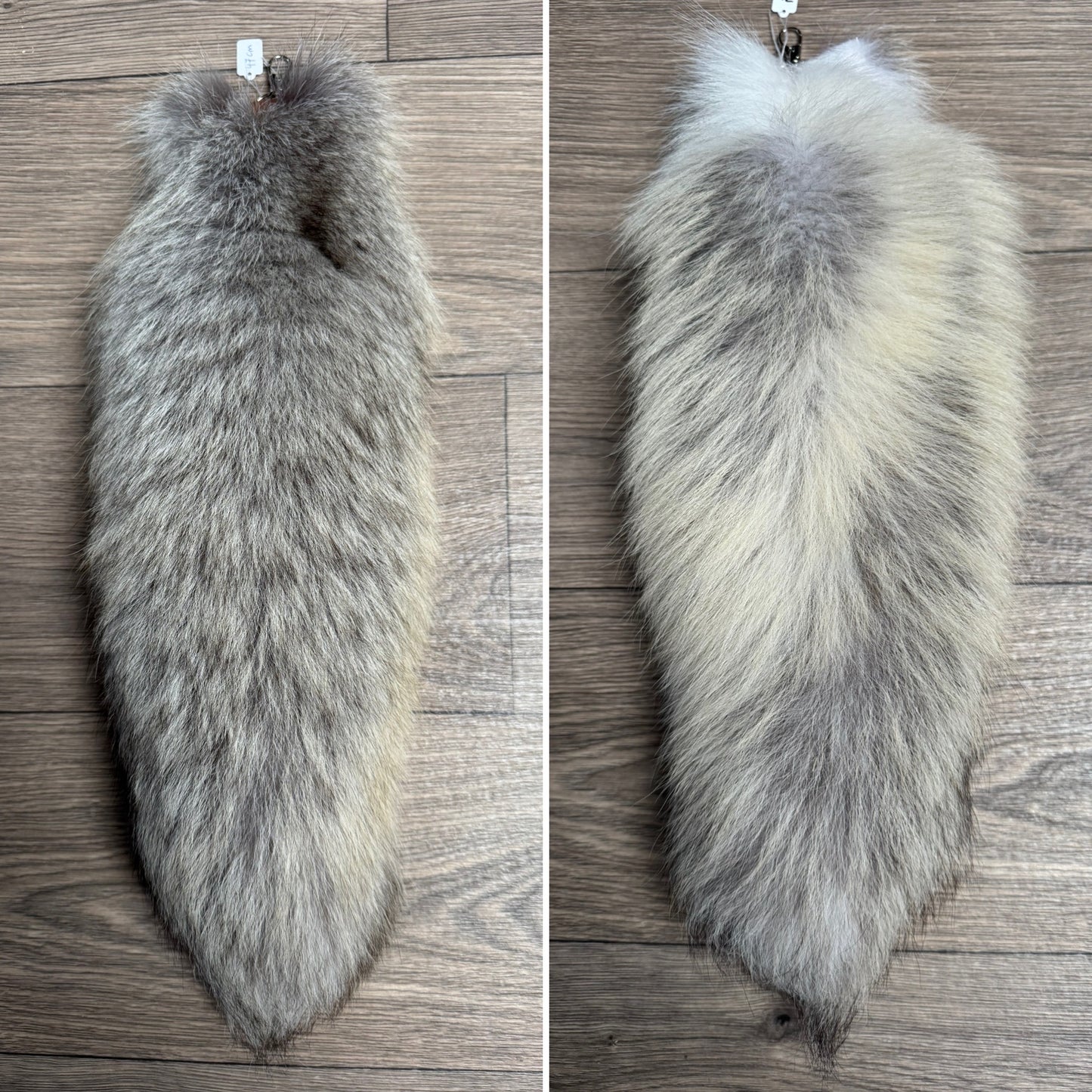 Golden Island fox tail keychain (74)