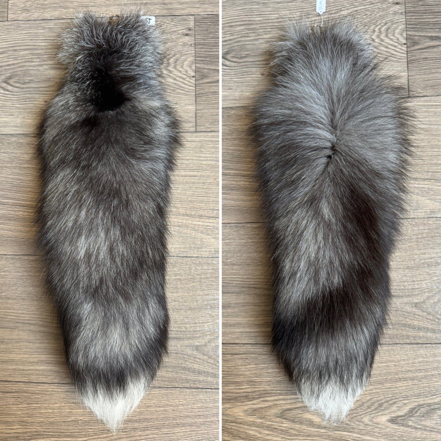 Blue Frost fox tail keychain (27)