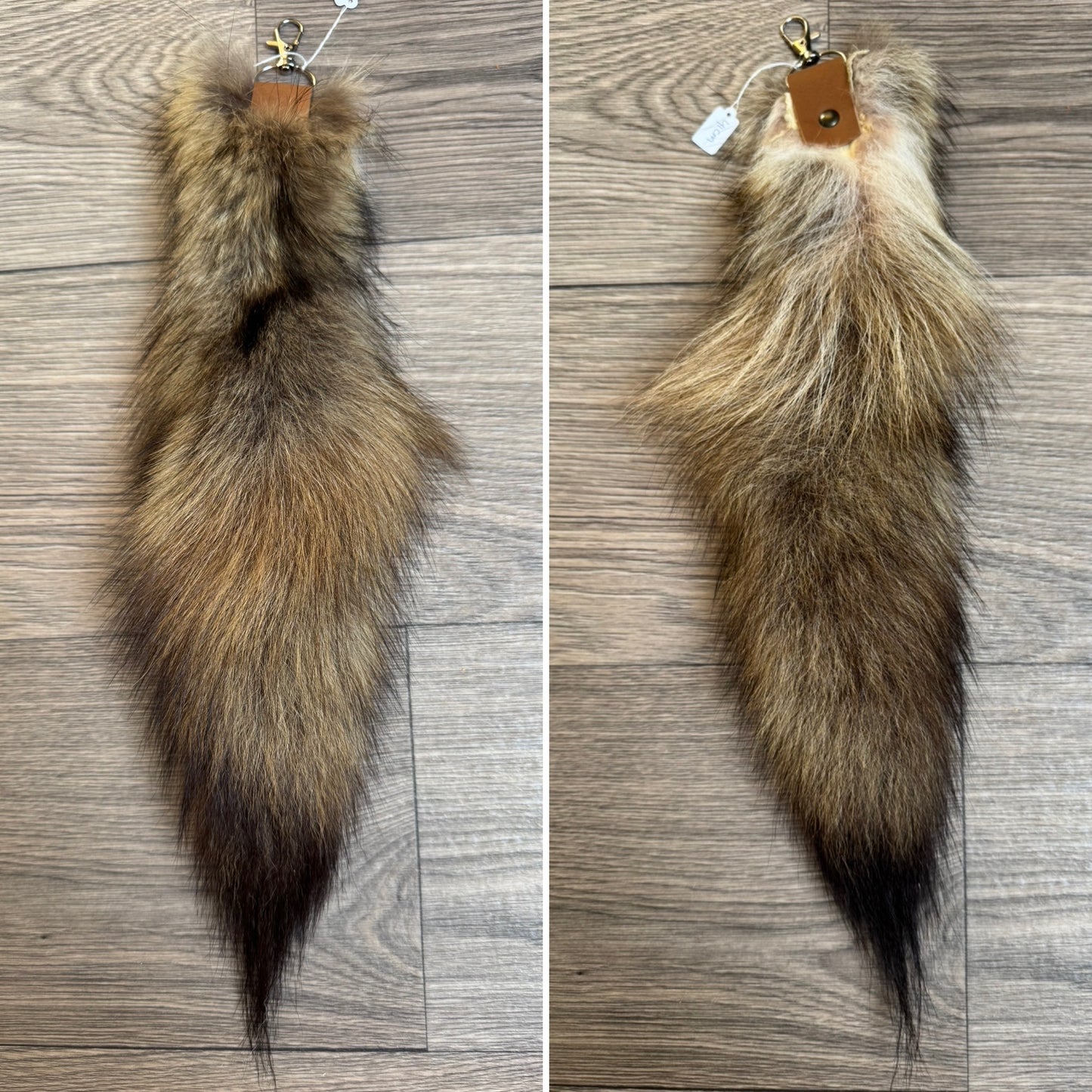 Coyote tail keychain (113)