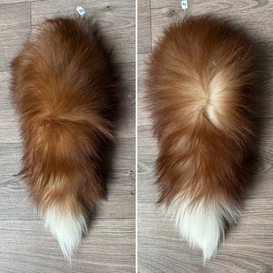 Crystal fox tail keychain (14)