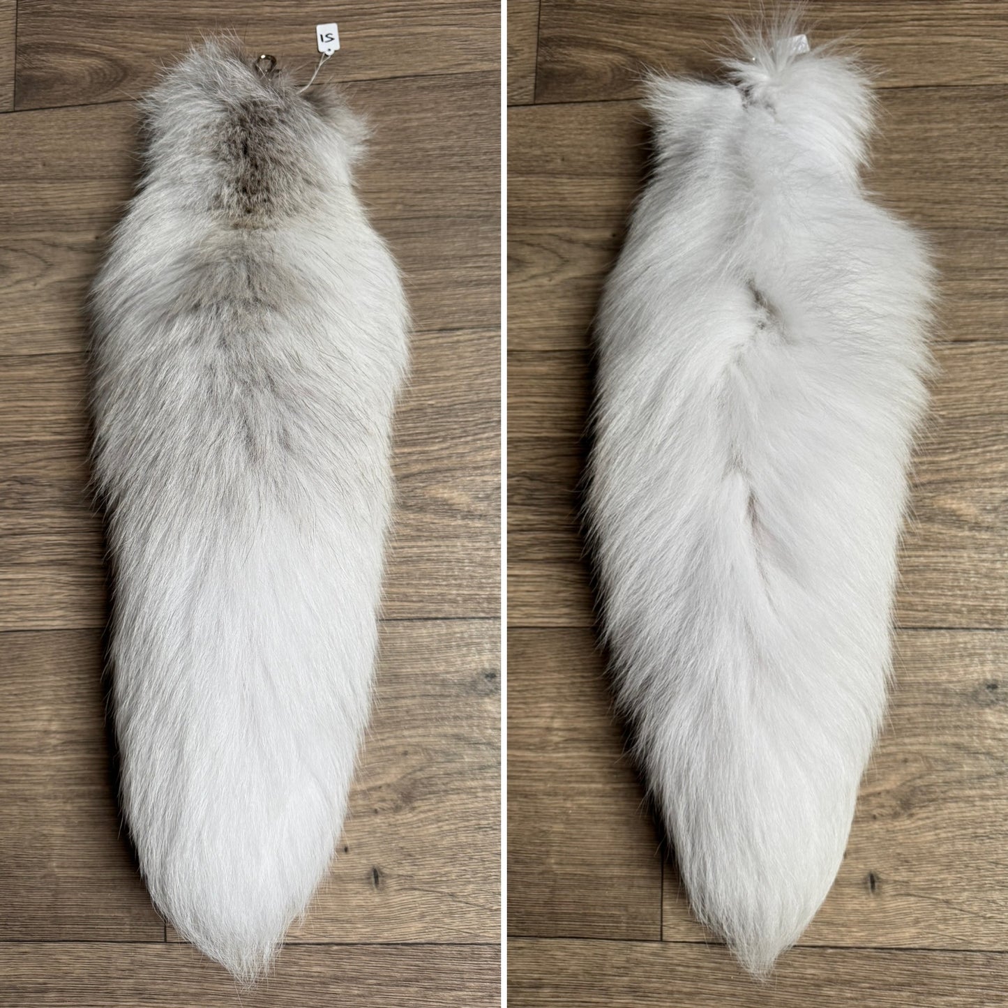 Shadow Golden Island fox tail keychain (51)