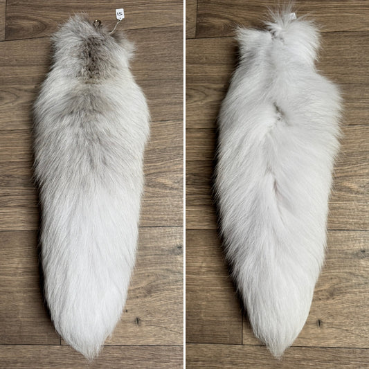 Shadow Golden Island fox tail keychain (51)