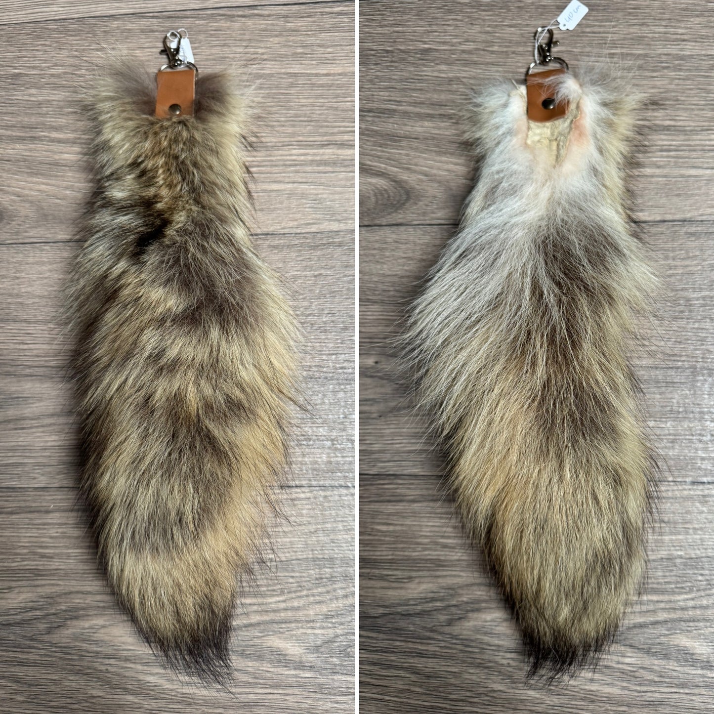 Coyote tail keychain (121)