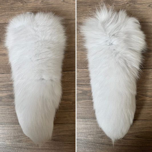 Shadow Blue arctic fox tail keychain (69)