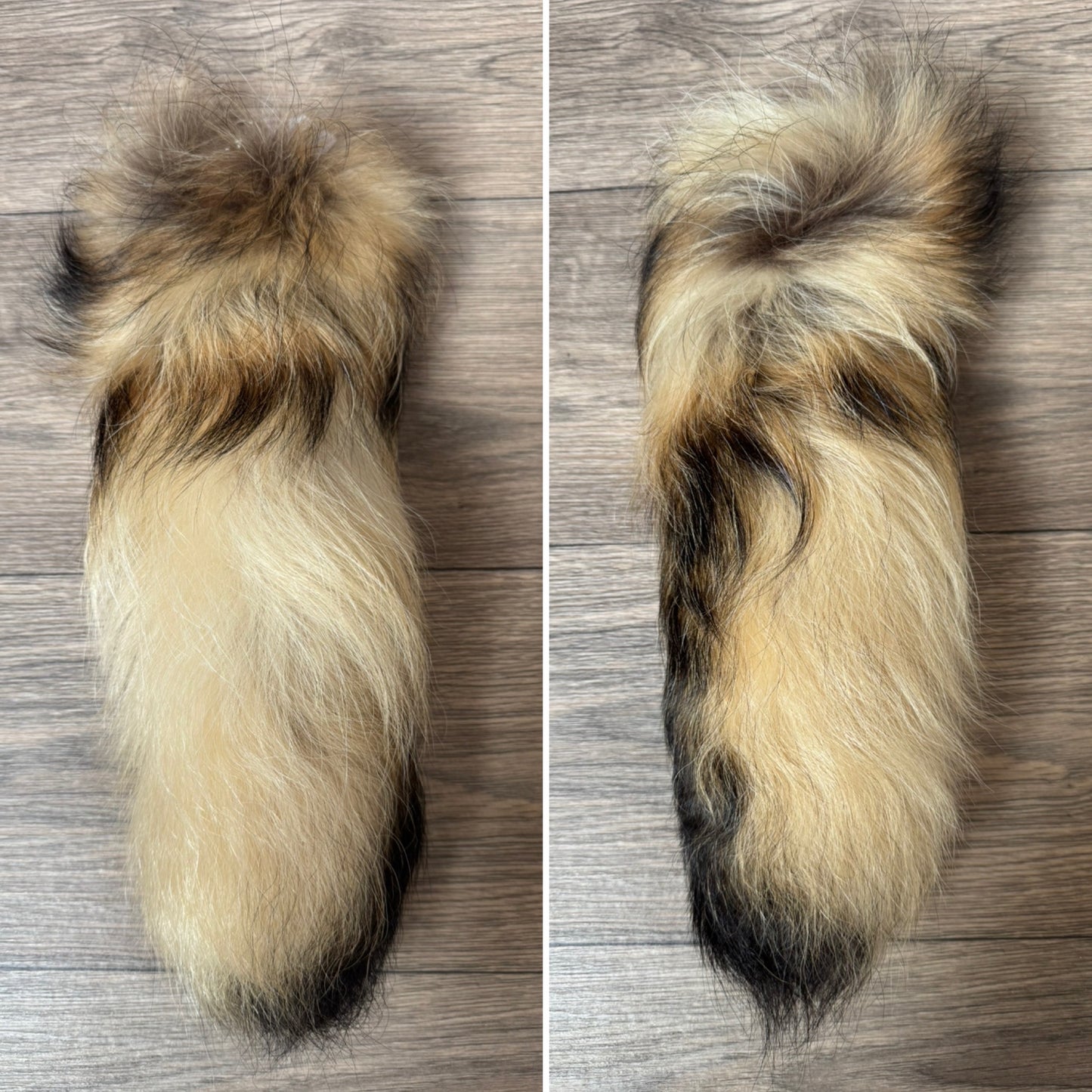 Tanuki tail keychain (60)