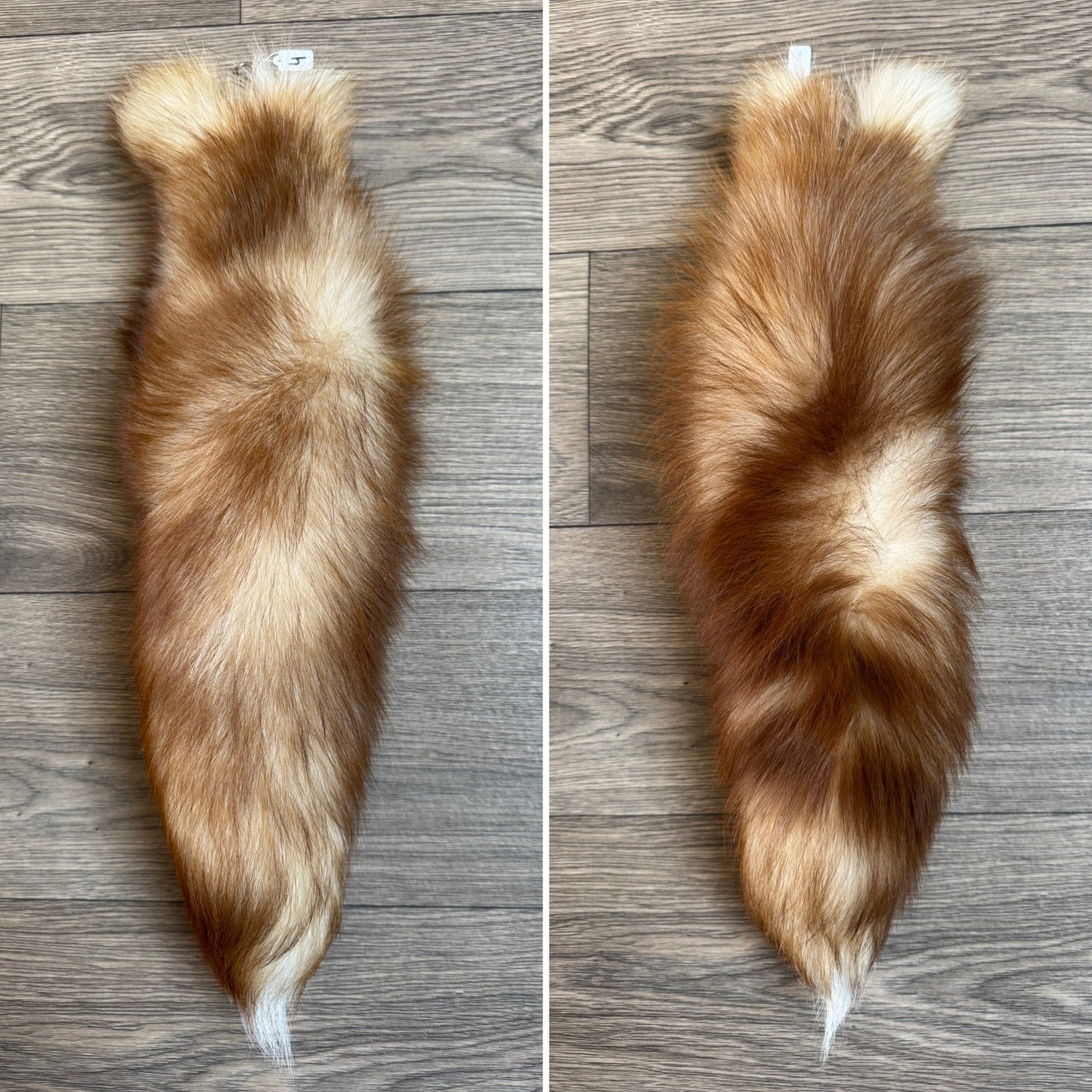 Crystal fox tail keychain (4)