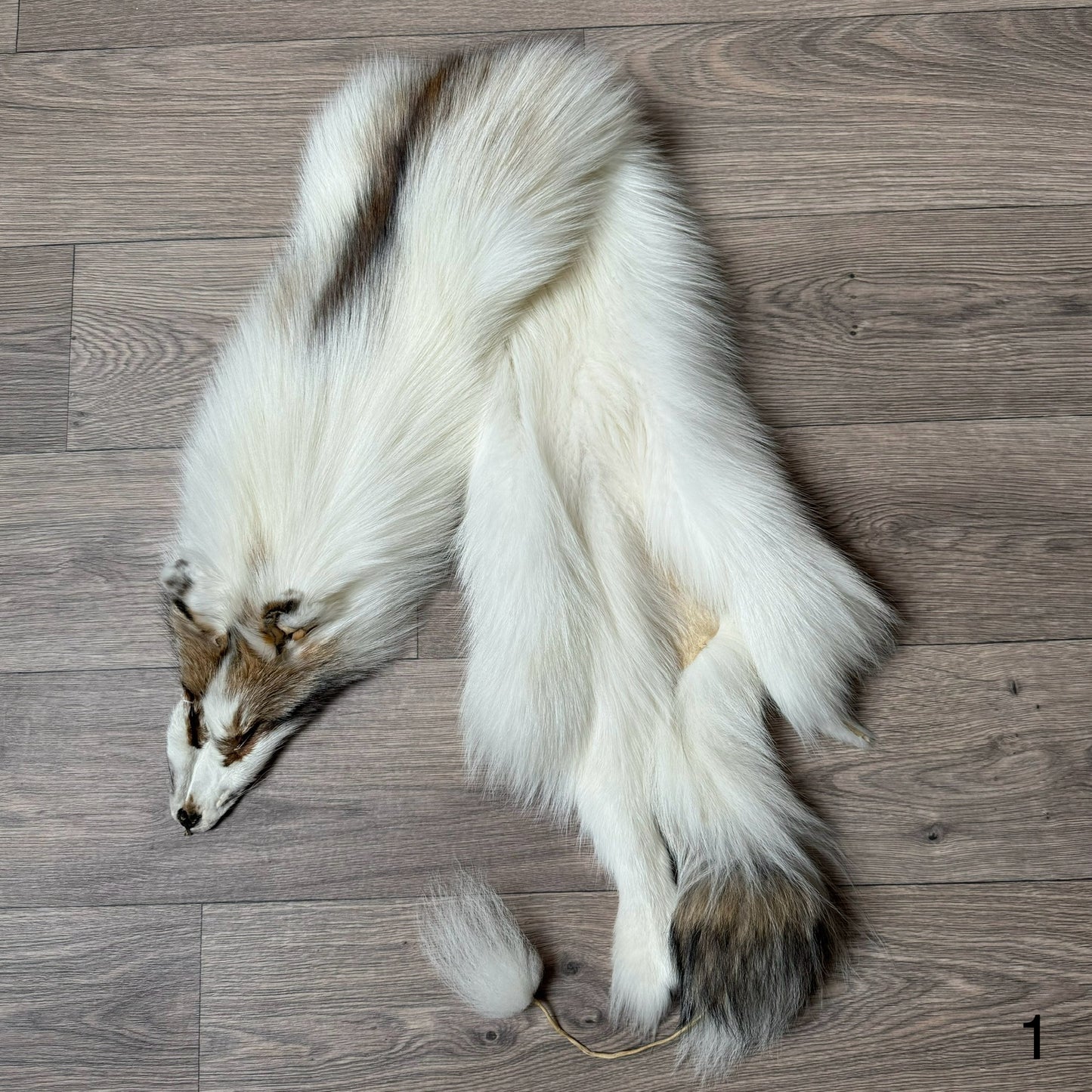 Smokey Marble fox pelt (1)